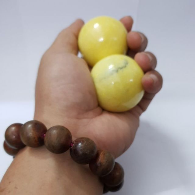 Combo 2 viên đá bi tập tay trị liệu