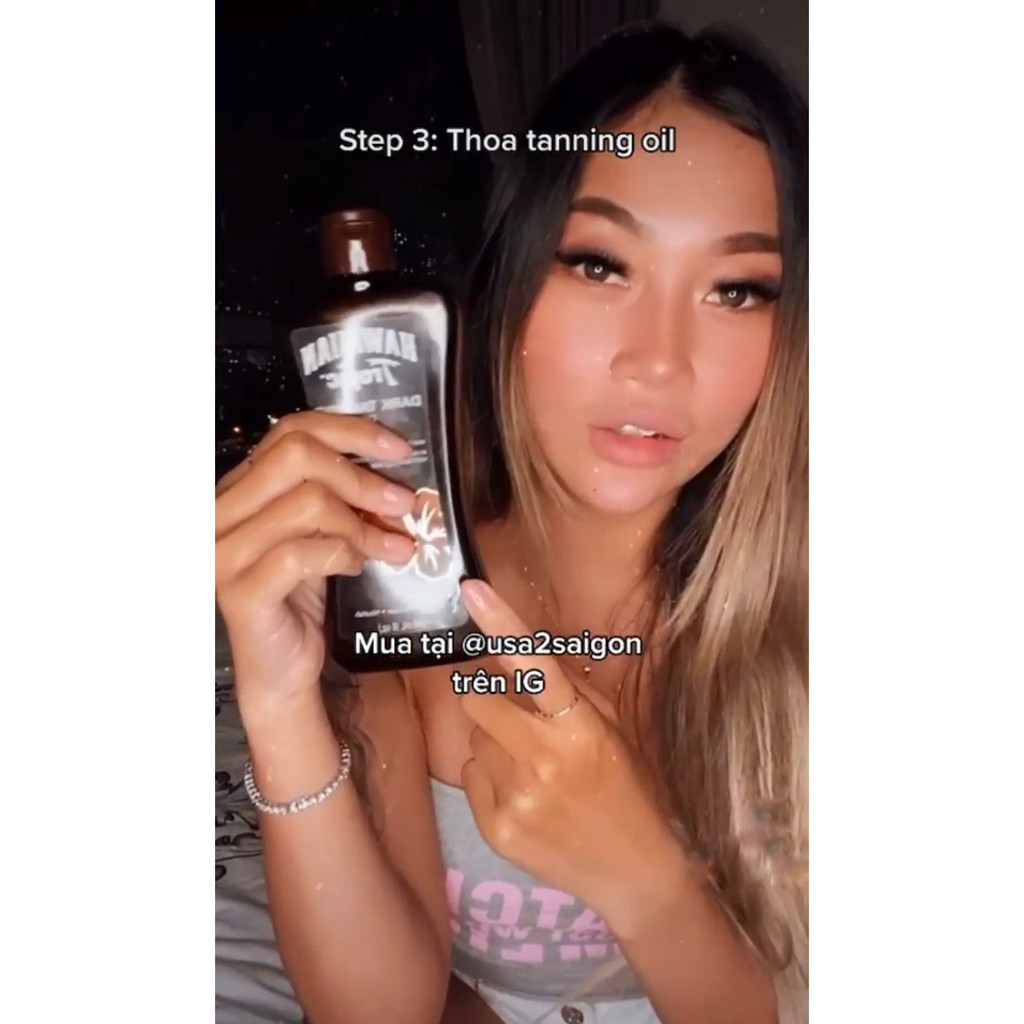 Dầu phơi nắng Dark Tanning Oil Hawaiian Tropic 236ML