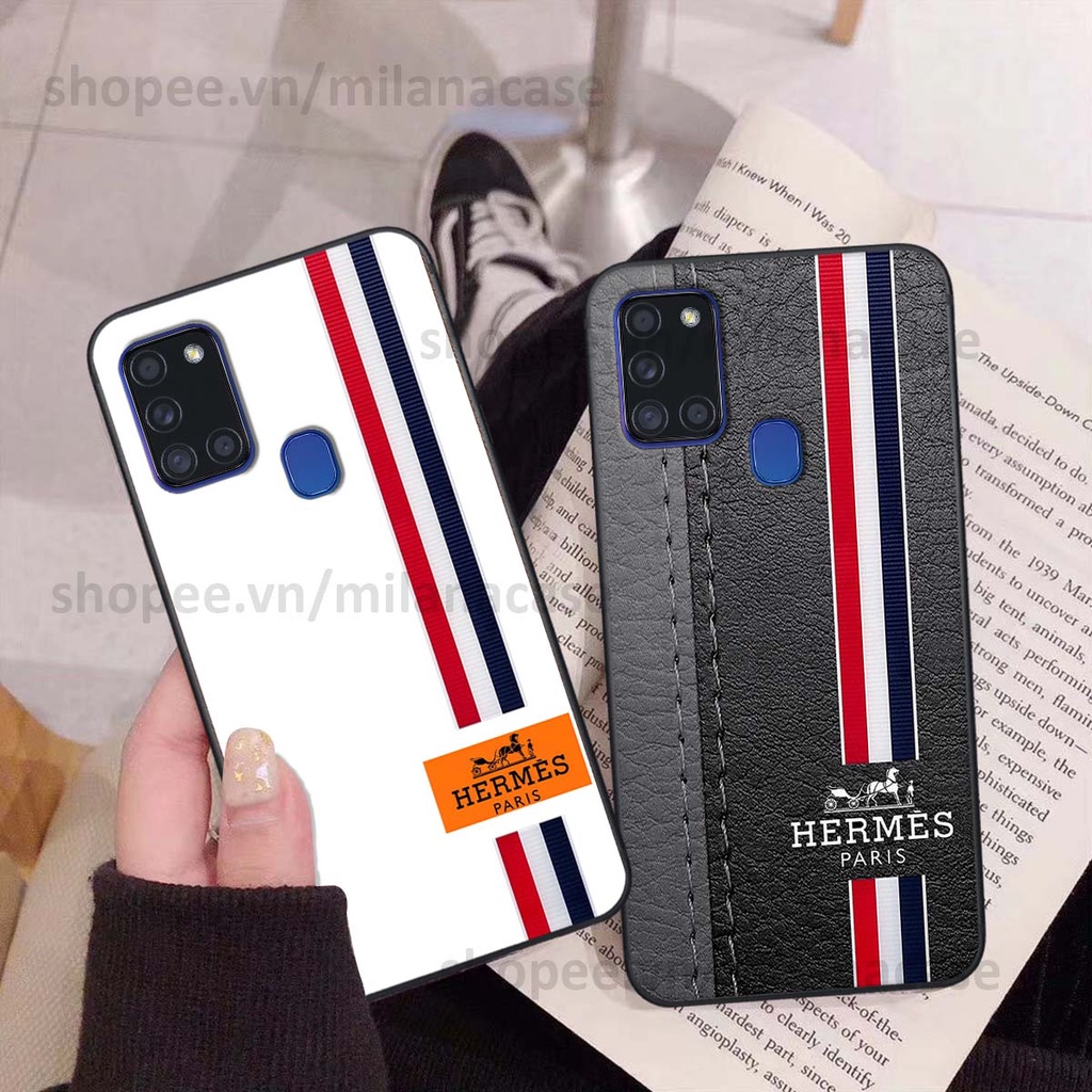 Ốp Samsung A21s in hình các thương hiệu nổi tiếng trẻ trung thể thao cá tính
