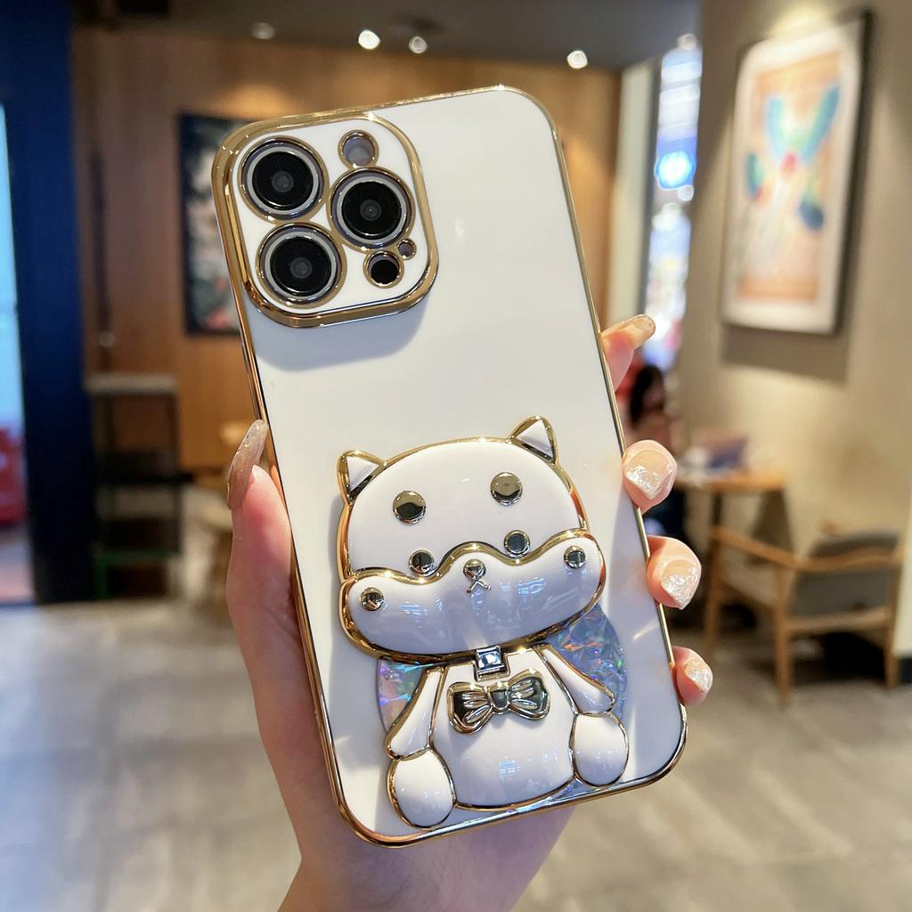 Ốp Điện Thoại 6d Có Gương Trang Điểm Cho iPhone 6 plus 6s plus 7 plus 8 plus xs max xr 11 pro max 12 pro max 13 pro max 14 plus 14 pro max