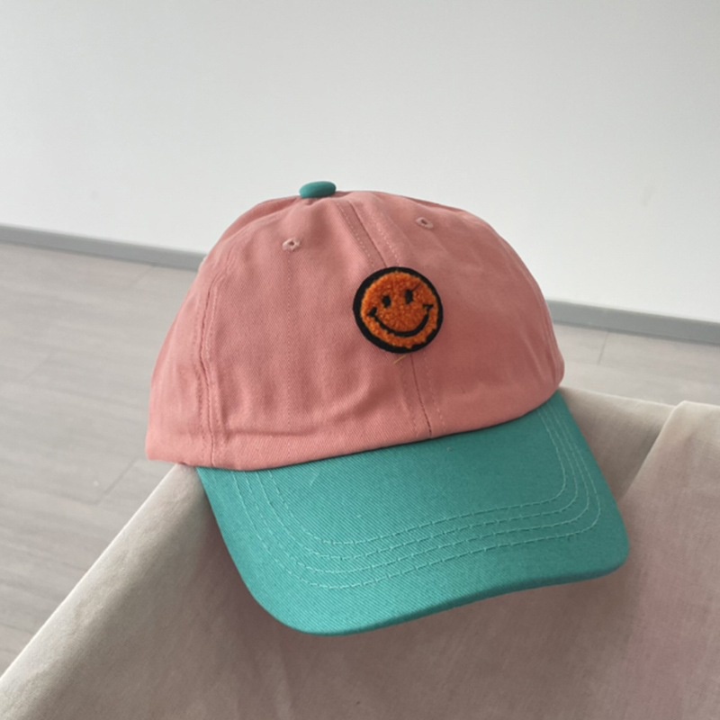 Mũ lưỡi trai cotton in hình đáng yêu thời trang Hàn Quốc