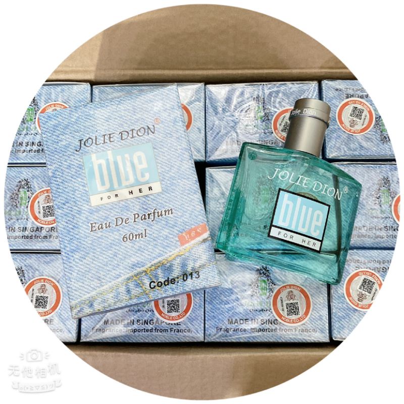 (Chính hãng) Nước hoa Jolie Dion Blue For Her 60ml