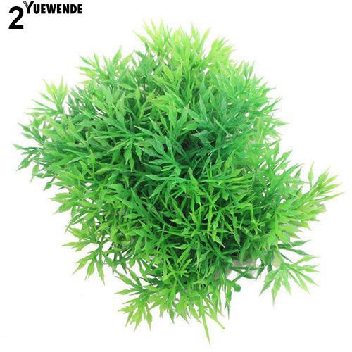 Cỏ nhựa nhiều màu tuỳ chọn trang trí cho hồ cá