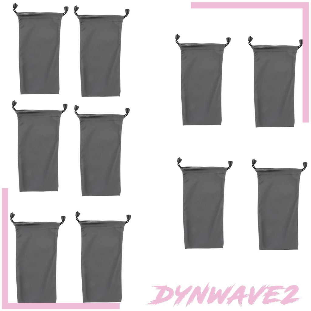 Set 10 Túi Nylon Dây Rút Đựng Điện Thoại Mp3 7 11cm Dynwave2