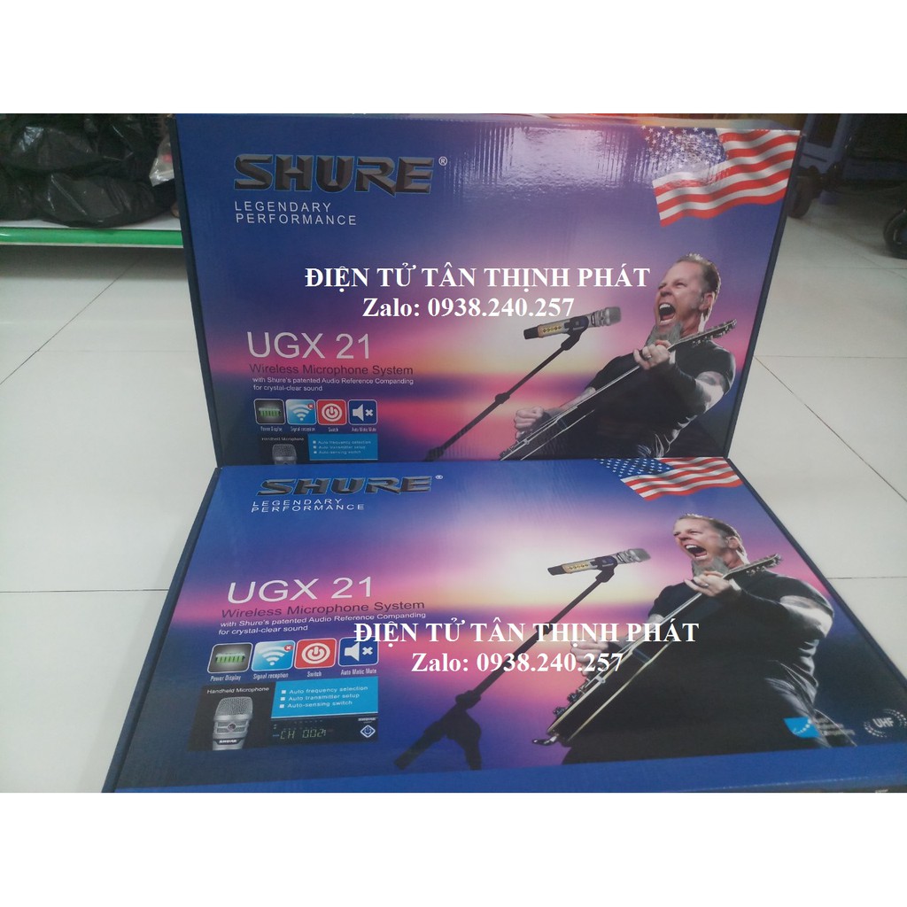 Micro không dây shure ugx21 hàng cao cấp loại 1- shure ugx21 - shure ugx 21 - ugx21 - ugx 21