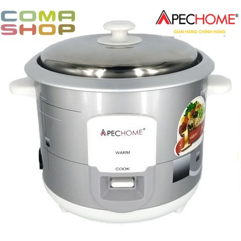 APH-15RC - NỒI CƠM ĐIỆN NẮP RỜI CHỐNG DÍNH APECHOME 1.5L (4-5 NGƯỜI ĂN) – BẢO HÀNH CHÍNH HÃNG 12 THÁNG