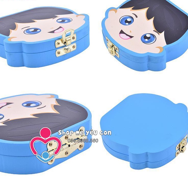 Hộp đựng răng sữa cho bé tiện dụng