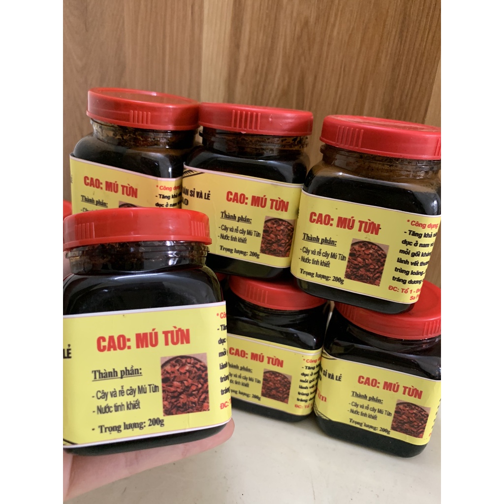 Cao rễ mú tửn nguyên chất , rễ cây mú tửn nấu cao, tăng cường sức khỏe nam giới, pha với nước uống
