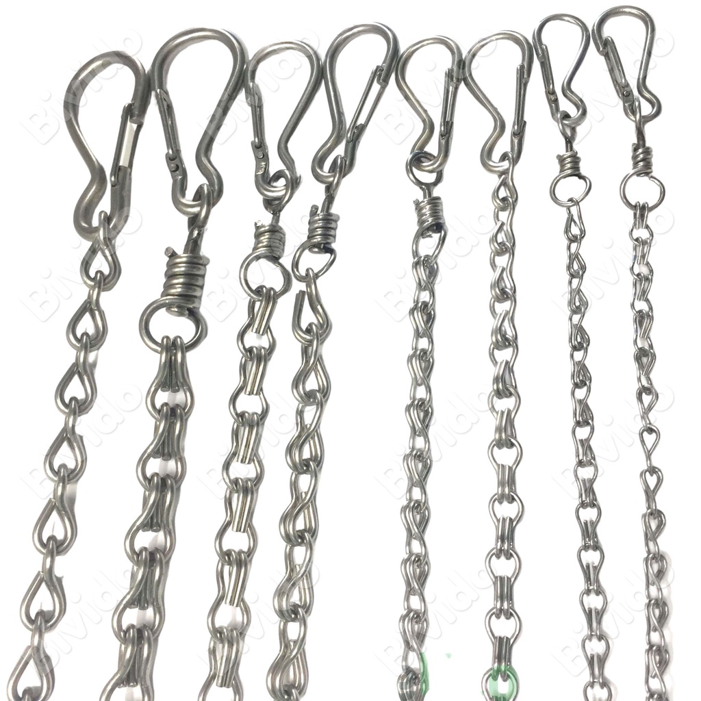 Dây xích Inox thú cưng cho chó mèo đủ size - Bivido
