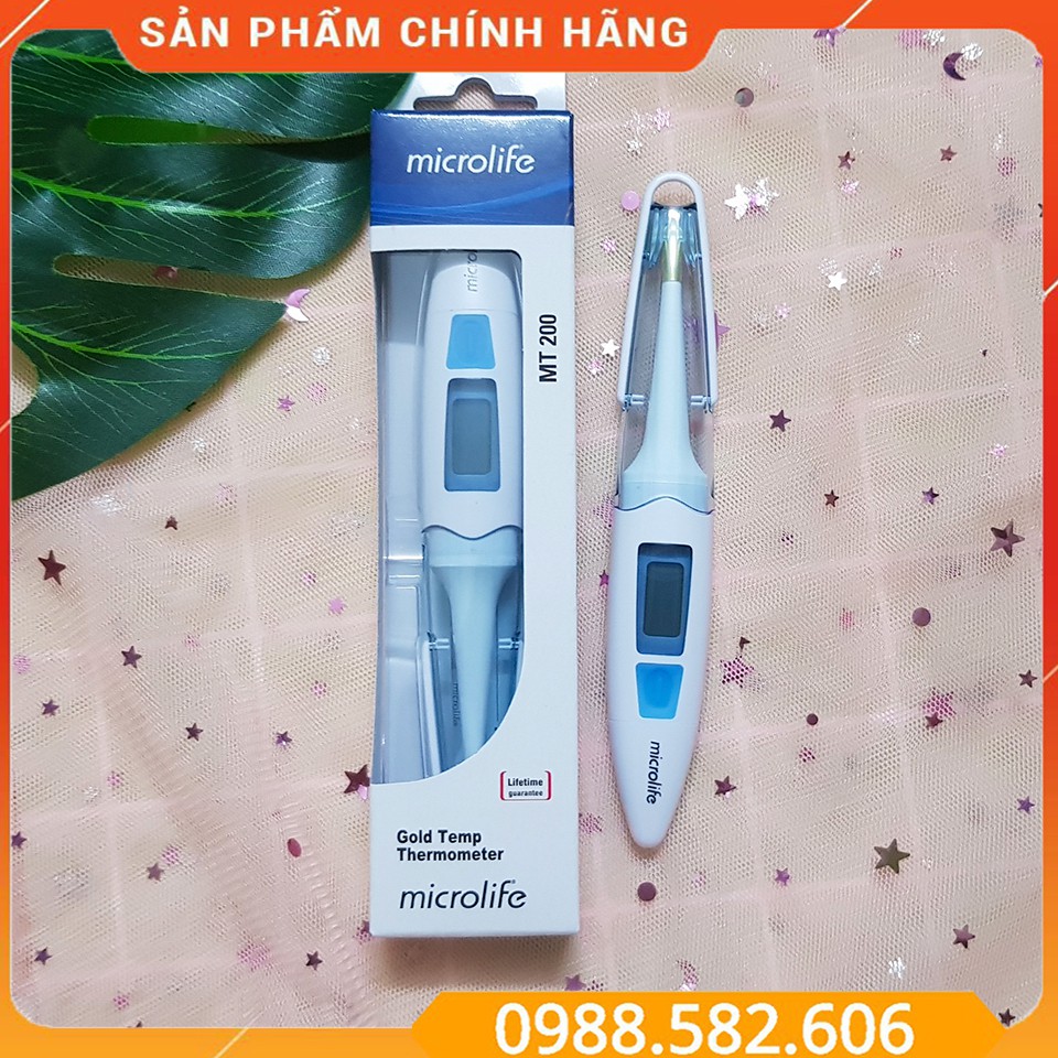 Nhiệt Kế Điện Tử Đầu Mềm Microlife Chính Hãng MT200, Nhiệt Kế Dạng Bút Đo Nhanh, Chính Xác - 4719003070021