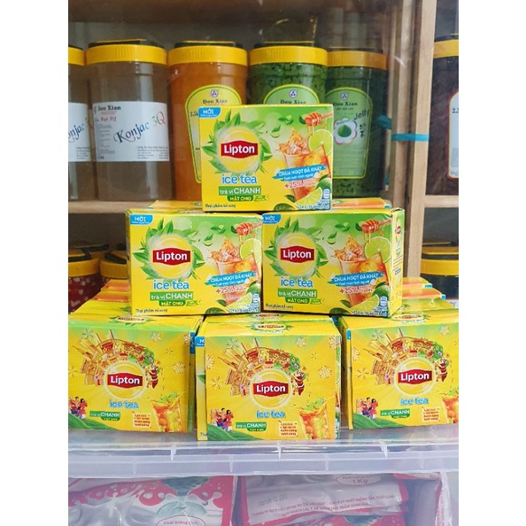 TRÀ LIPTON CHANH HÒA TAN