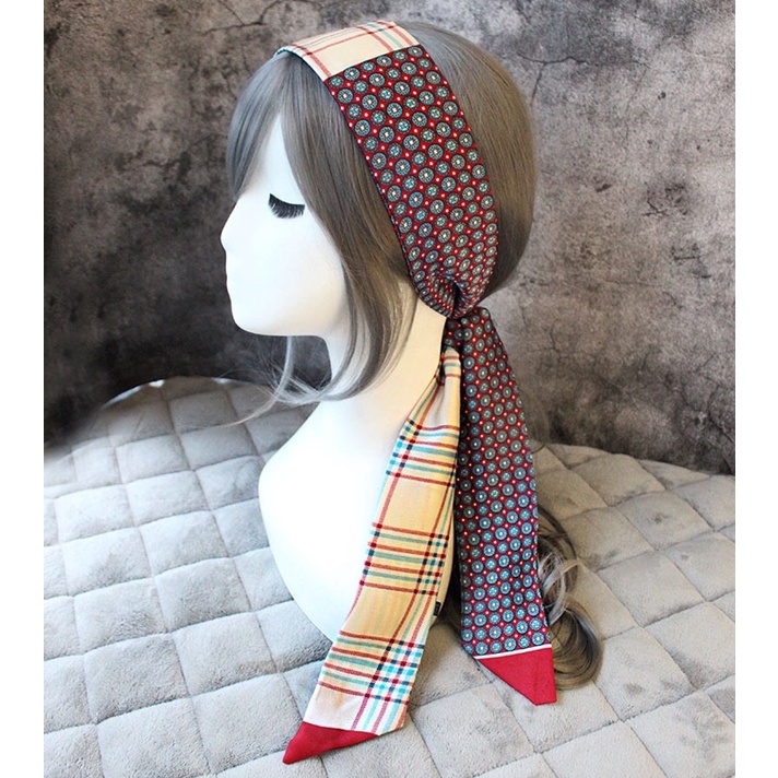 Khăn choàng cổ thắt nơ Khăn thắt nơ áo sơ mi - Khăn turban