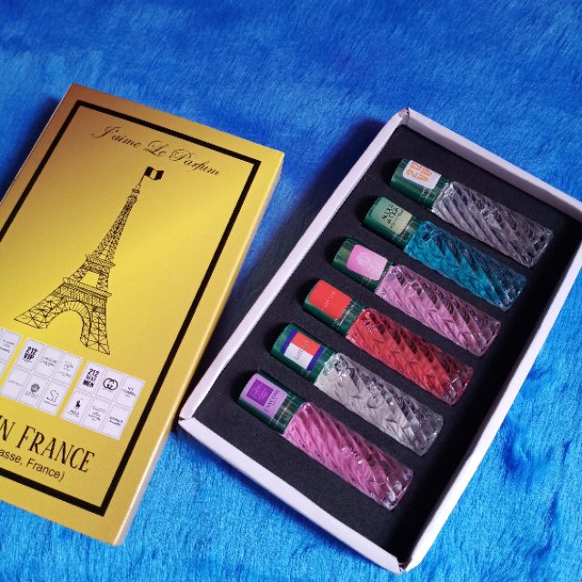 Combo 6 chai nước hoa tháp dạng lăn-mùi thơm-chai 20ml | Thế Giới Skin Care