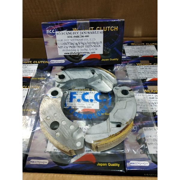 BỐ 3 CÀNG JANUS/AB110/LEAD HÀNG CHÍNH HÃNG FCC