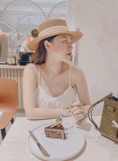 Mũ Cói Viền,Mũ Cói Thời Trang