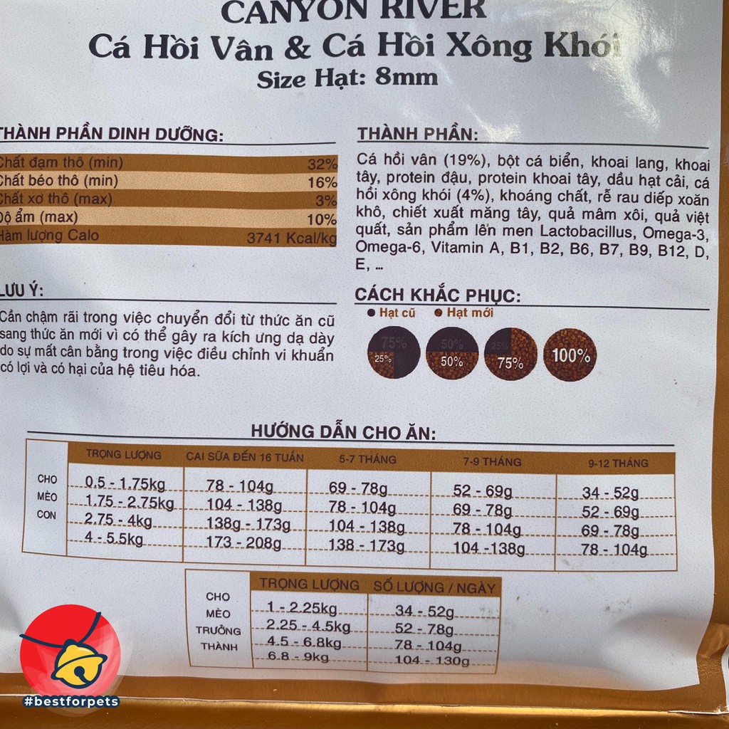 [Thức ăn cho thú cưng số 1 tại Mỹ] Hạt Taste of The Wild cho mèo - Túi 500g nguyên seal hãng