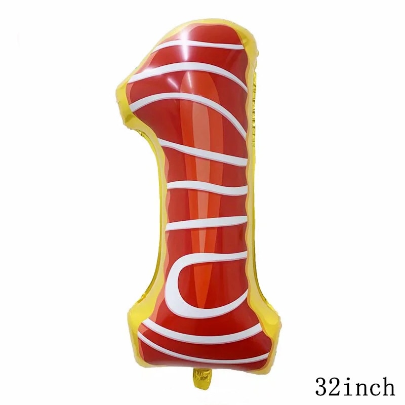Bong bóng lá nhôm 3D kỹ thuật số kích thước lớn 32 inch nhiều kiểu dáng trang trí đa dụng