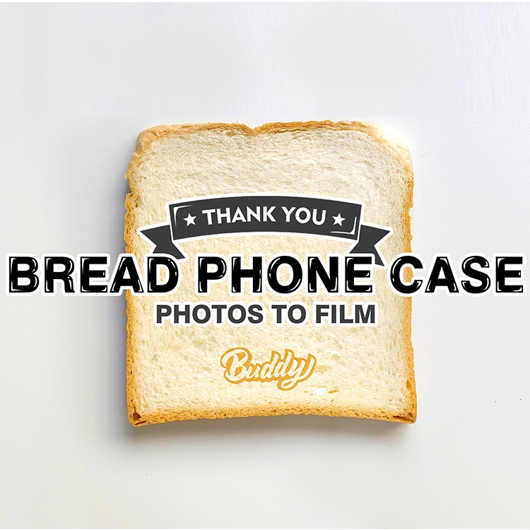 Ốp điện thoại chống sốc in hình bánh mì thích hợp cho iPhone 11 7 8 6splus 12pro XR XSmax 13promax