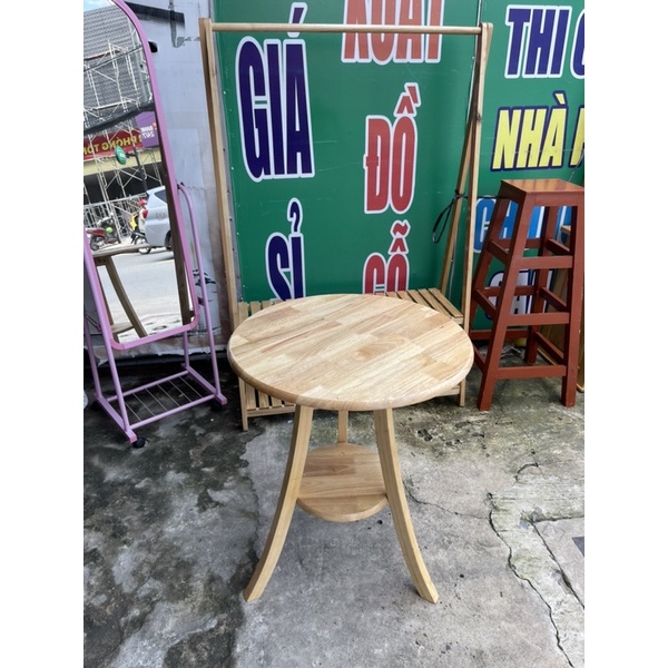 Bàn Trà & Bàn Ban Công Gỗ Cao Su Ghép