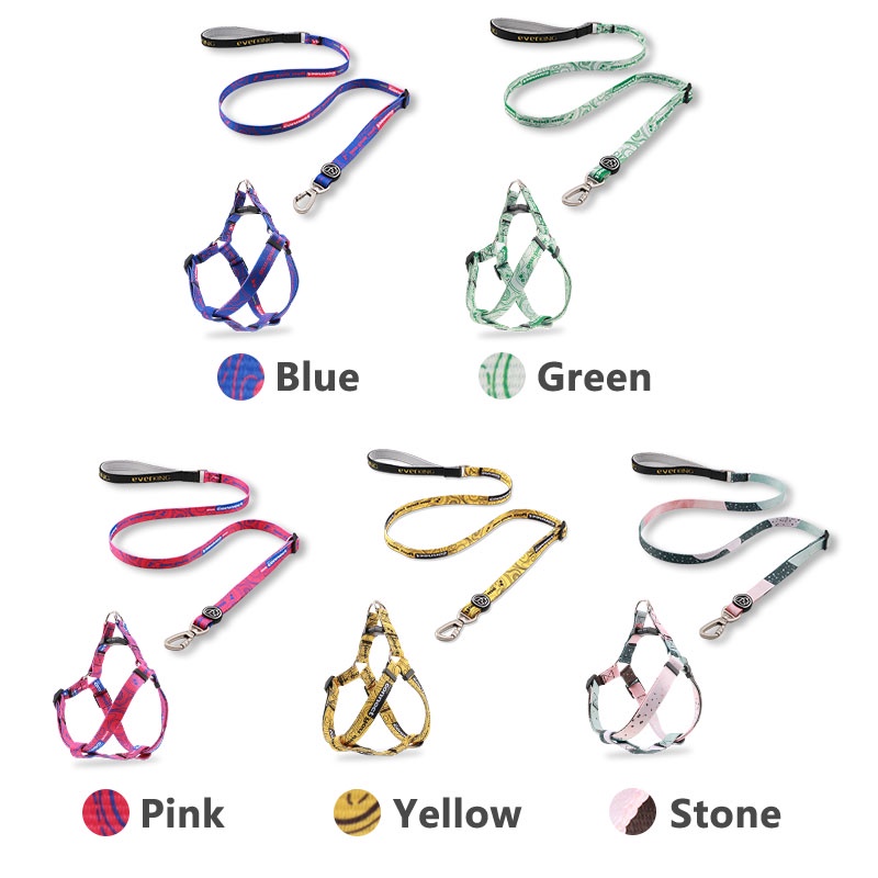HamshMoc Bộ dây dắt thú cưng mềm mại có thể điều chỉnh tiện dụng