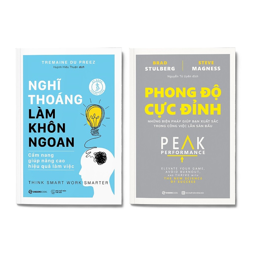 SÁCH - Combo 2 cuốn: Nghĩ thoáng làm khôn ngoan + Phong độ cực đỉnh
