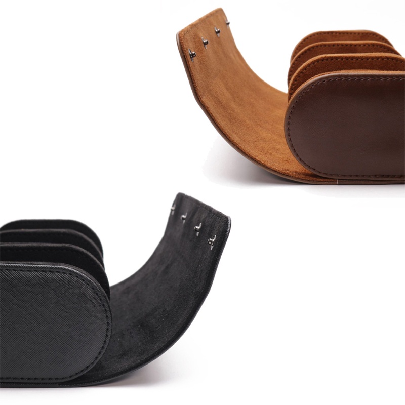 Hộp đựng đồng hồ đeo tay bằng da 3 ngăn phong cách vintage