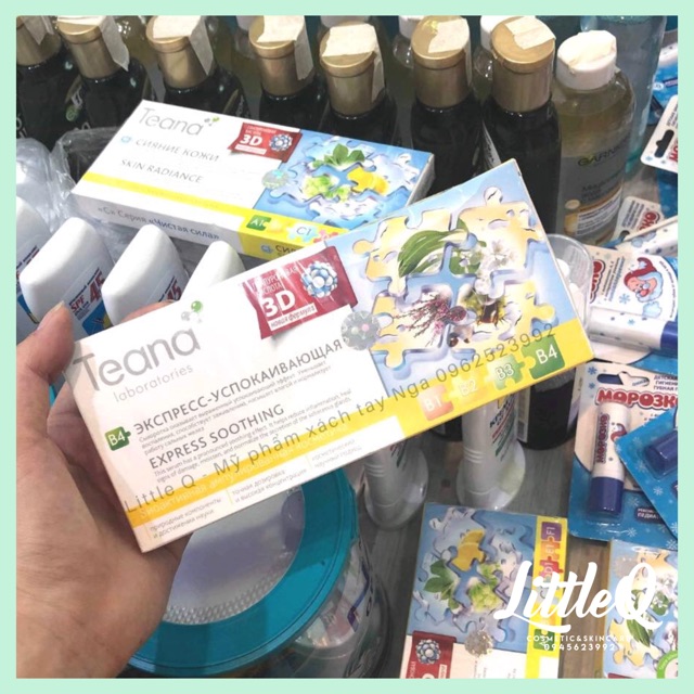 Serum teana b4 Nga DÀNH CHO DA MỤN VIÊM, SƯNG TRỊ MỤN CẤP TỐC