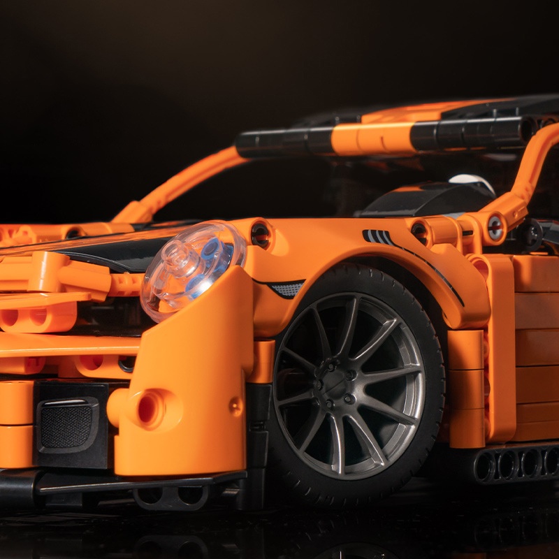 Đồ Chơi Lắp Ráp Kiểu LEGO TECHNIC Điều Khiển Từ Xa Siêu Xe Thể Thao Porsche 911 GT3 RS Model SY8601 Với 1220 Mảnh Ghép