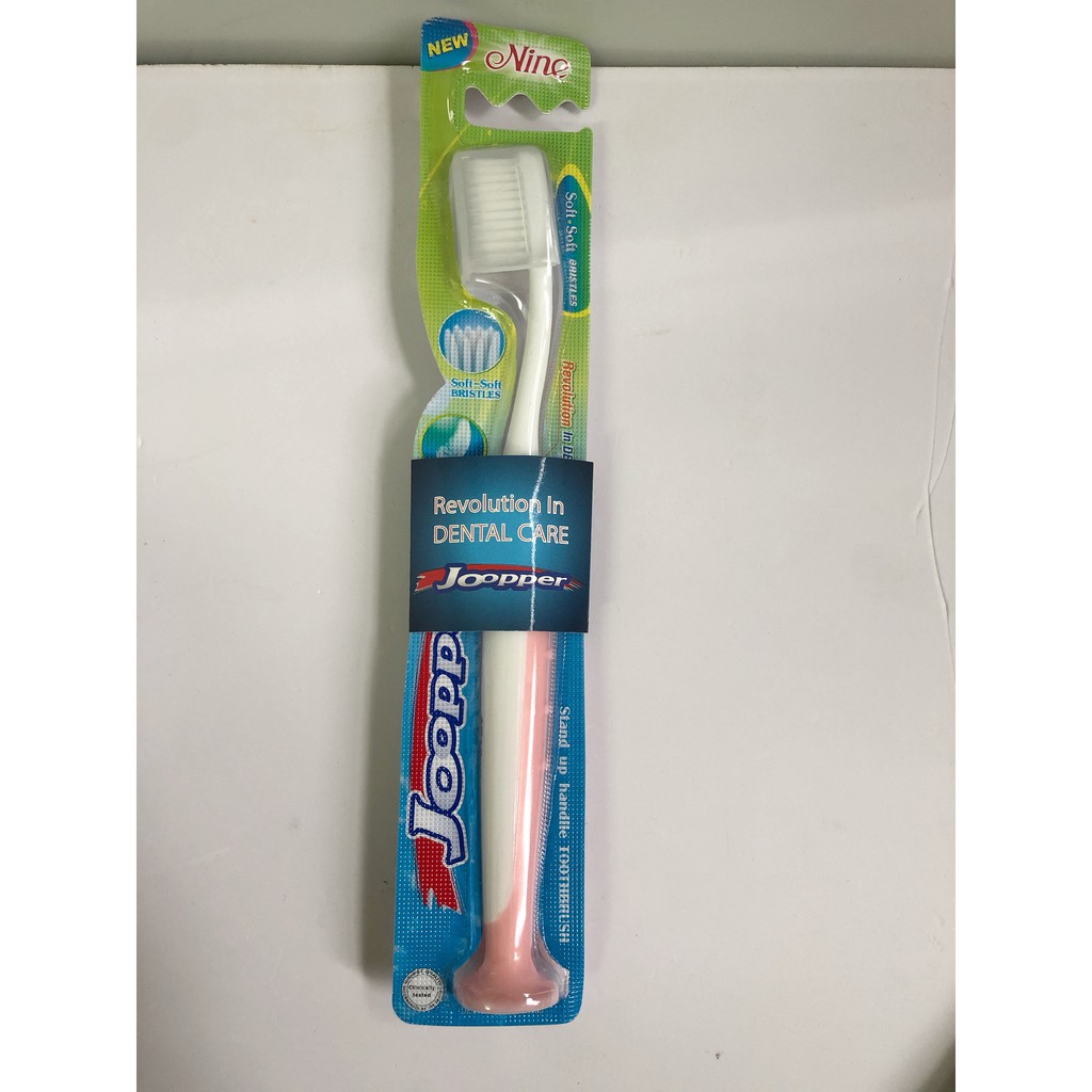 <HÀNG CÔNG TY>Bàn chải Nine JOOPER đơn người lớn THÁI LAN