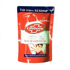 Túi nước rửa tay Lifebuoy bảo vệ vượt trội (450g)