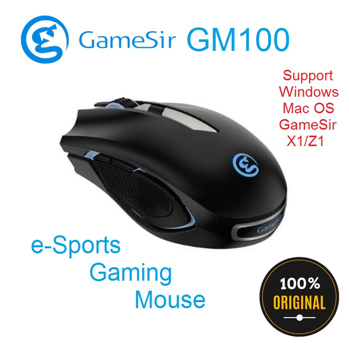 Chuột Gaming Gamesir Gm100 E-Sports Cho Windows - Mac Os - X1 / Z1