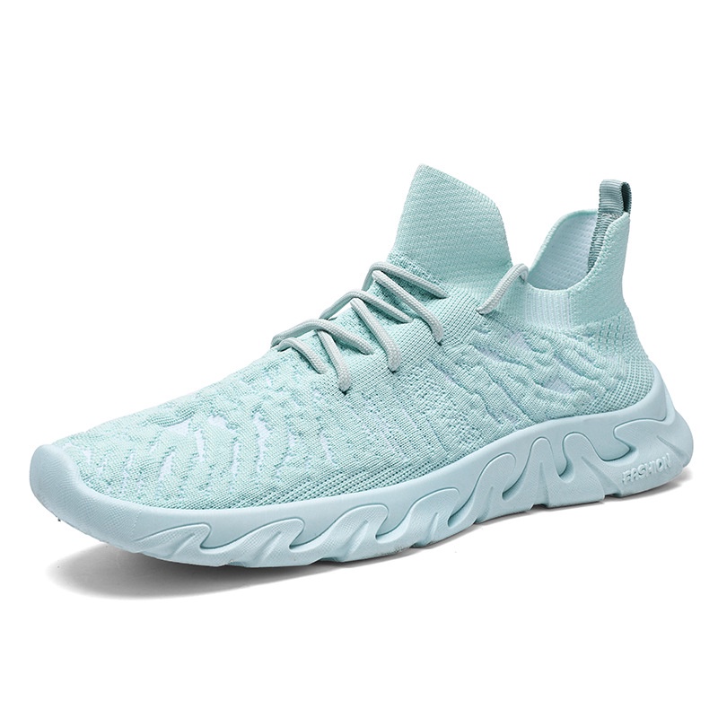 Giày Sneaker Mùa Hè 2022 Bằng Vải Dệt Thoáng Khí Họa Tiết Hổ Phong Cách Mới Cho Nam