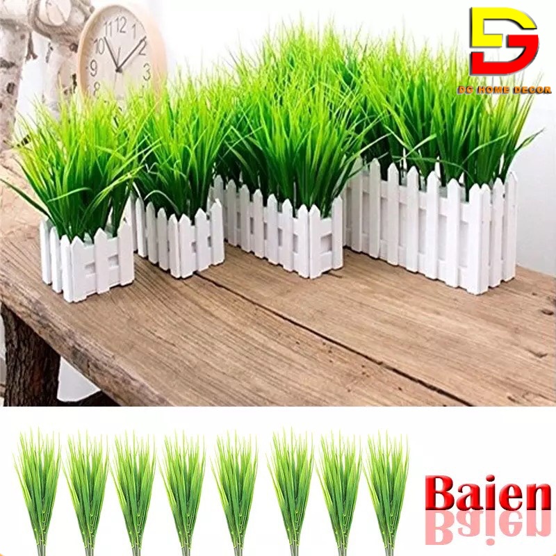 Cây Giả, Hàng Rào Cỏ Xanh Mát Cắm Sẵn Trang Trí Nhà Cửa, Quán Cafe Nhiều Mẫu Đẹp DG-28