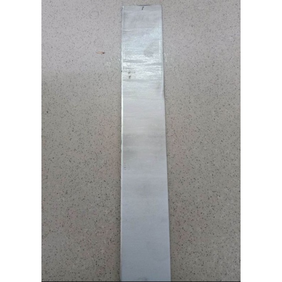 Thanh lá inox , lập là inox, nẹp inox dài 1,52m bản rộng 4cm dày 4ly