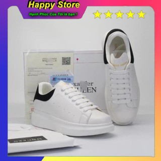 🔥Giày thể thao sneaker🔥 MCQ gót nhung đen full box MET1