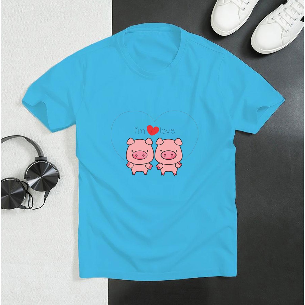 Áo thun nam nữ in hình thời trang Everest KM47