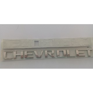 Chữ nổi inox CHEVROLER.