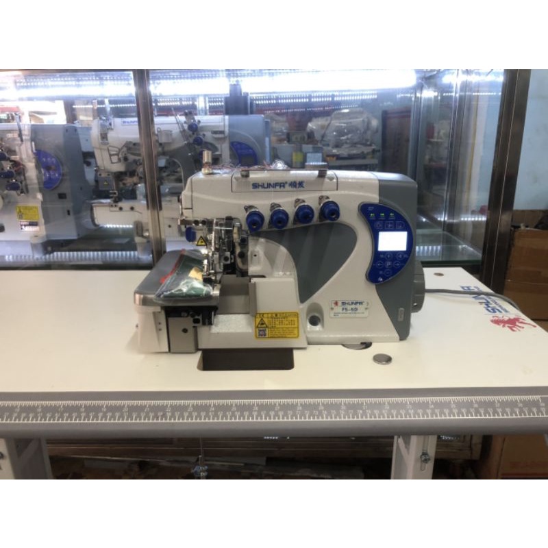 Máy vắt sổ shunfa điện tử