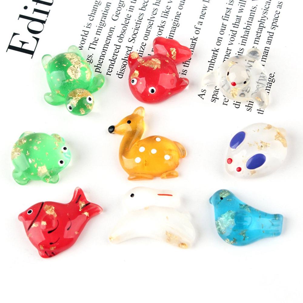 YIYU Mô Hình Chú Ếch Xanh Dễ Thương Dùng Trang Trí Sân Vườn