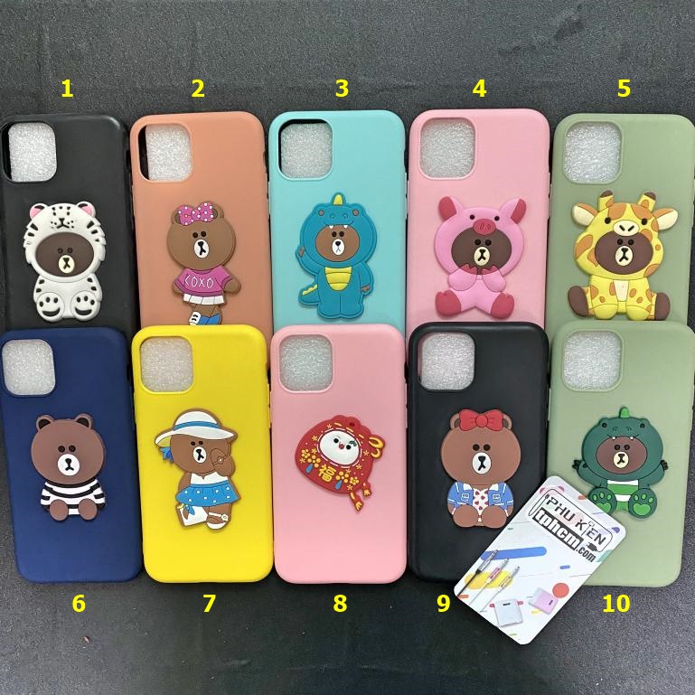 Ốp lưng iPhone 11 Pro hình Gấu Nâu