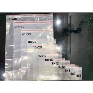 50 cái túi zip chỉ đỏ