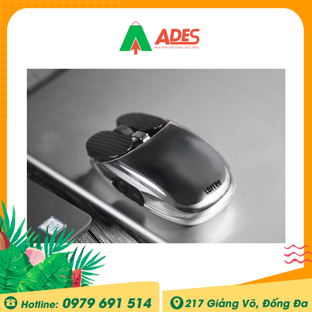 Knight Collection Lofree Silver Set Limited Bluetooth - Bàn phím Cơ và Chuột không dây - Cao Cấp Bảo hành 6 Tháng