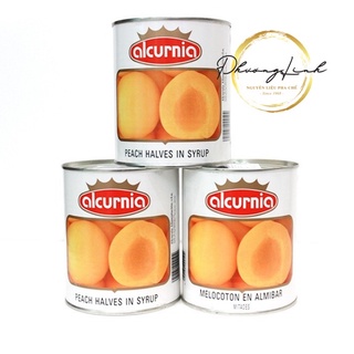 Đào ngâm alcurnia 850g hàng chín hãng 100% date 2023