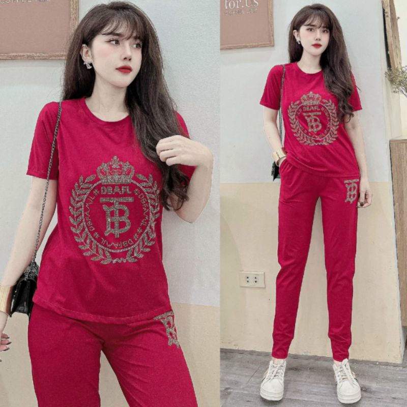 Đồ bộ nữ thời trang ép đá sang trọng