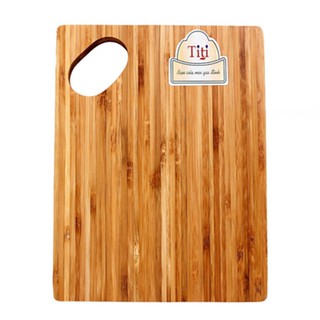Bộ đôi thớt tre và cân mini cho nhà bếp