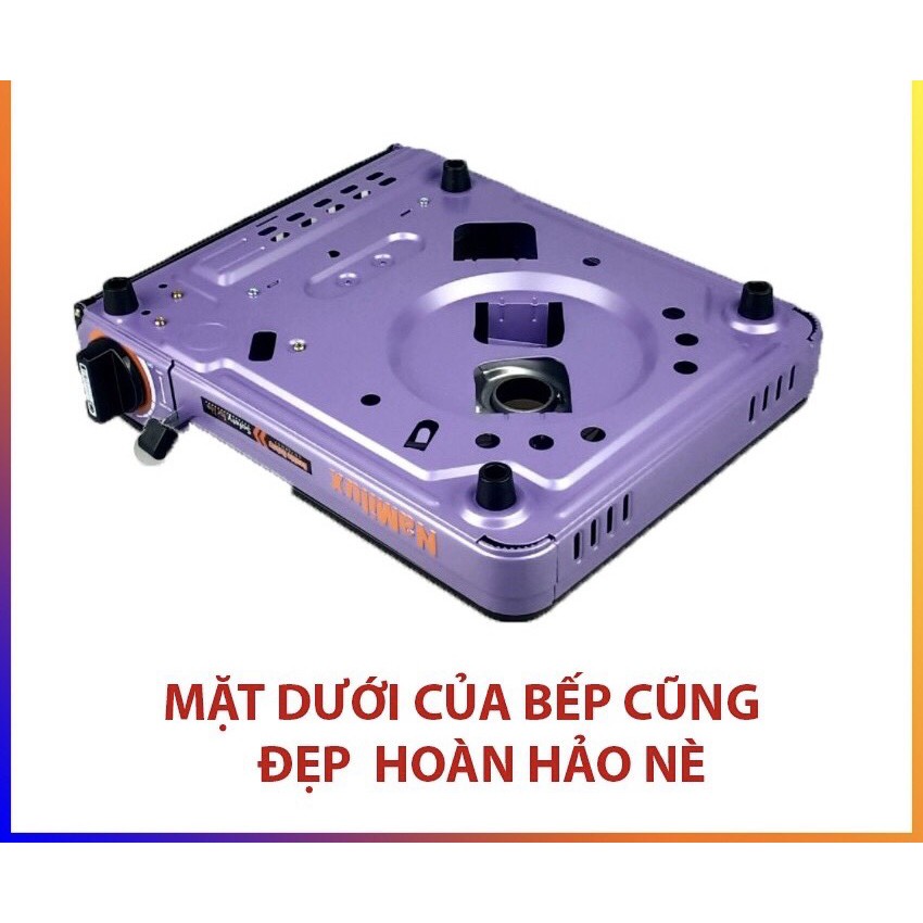 [Free ship]Bếp ga mini Namilux 2S CHỐNG CHÁY NỔ - PL-2021PF - bếp gas du lịch PL 2021PF HÀNG CHÍNH HÃNG