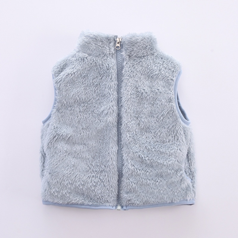 Áo Khoác Dày Không Tay Thời Trang Mùa Đông Cho Bé Trai 2-8 Tuổi