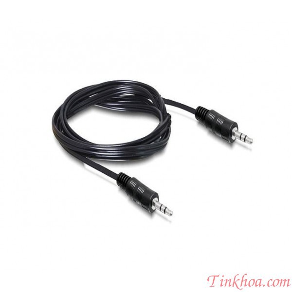 CÁP LOA 1 RA 1 Dài 3M 412A , CÁP AUDIO 3.5MM 2 ĐẦU GIỐNG NHAU.