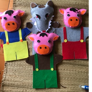 Rối truyện Ba Chú Heo Hanmade