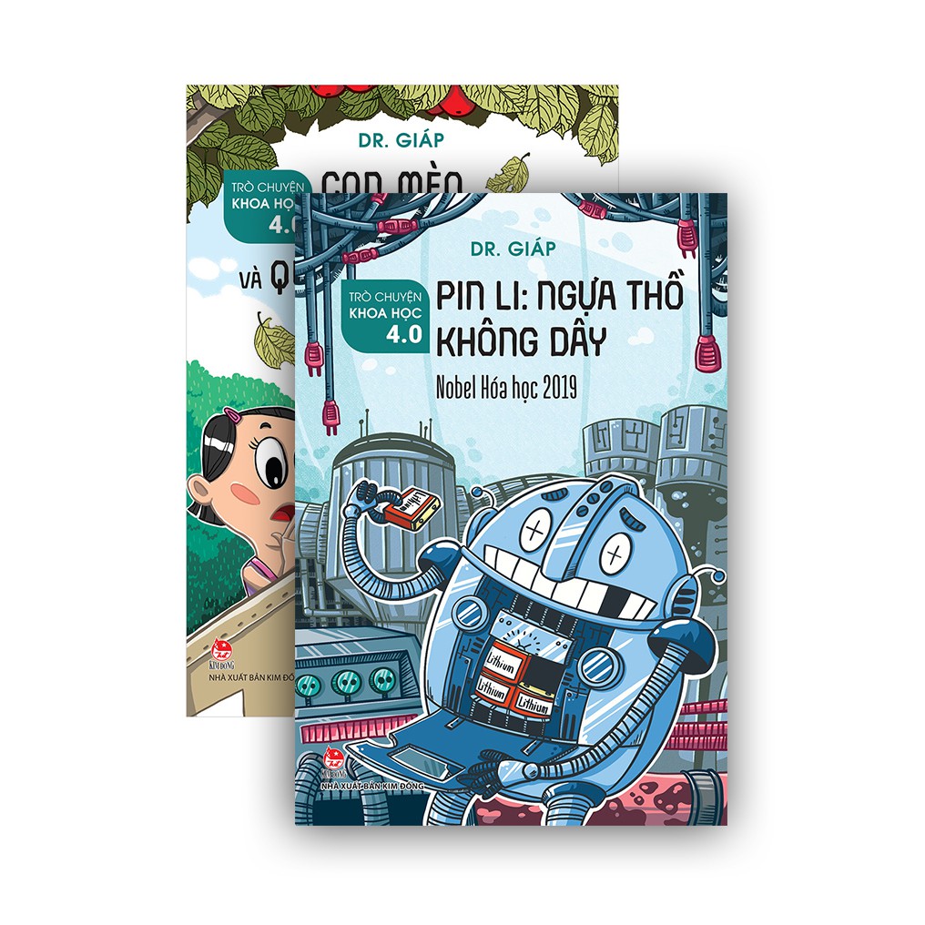 Sách - Dr. Giáp - Trò chuyện khoa học 4.0 - trọn bộ 3 quyển